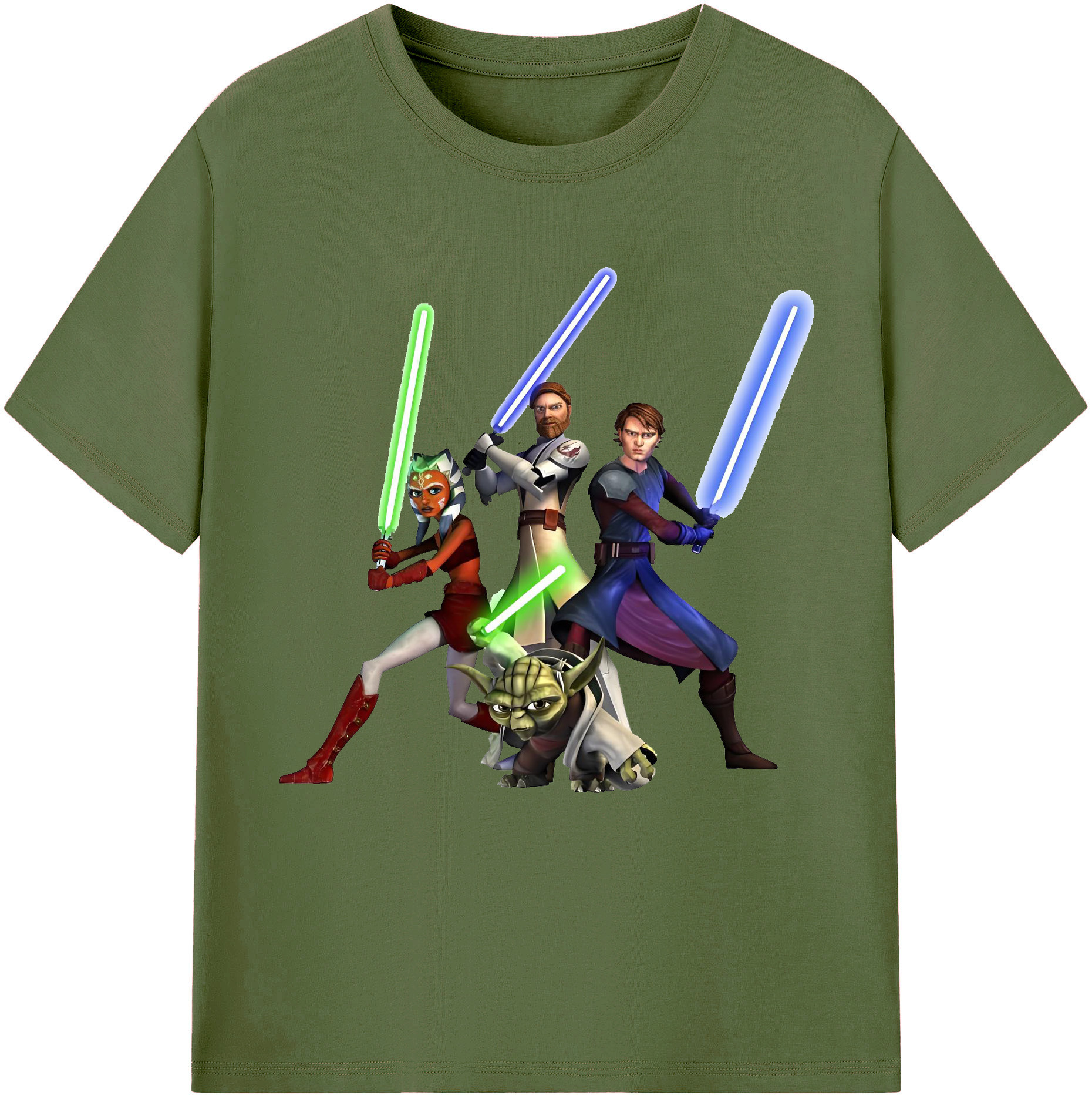 （画像用） スター・ウォーズ Star Wars 綿100％半袖Tシャツ（フロントプリント）